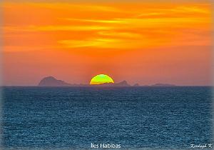 coucher de soleil iles habibas